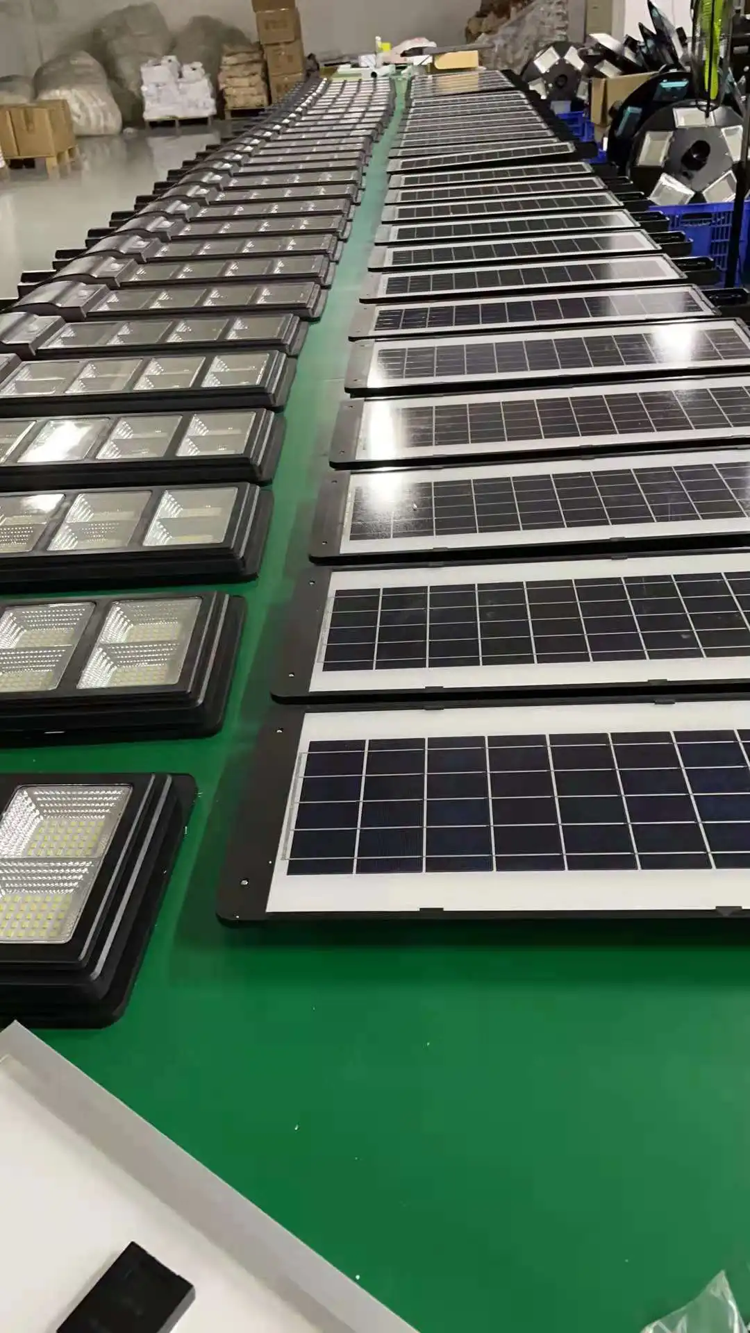 Ktg New Arrival 2000w 1500w 1000w Abs Smart Solar Panel Light 800w 600w