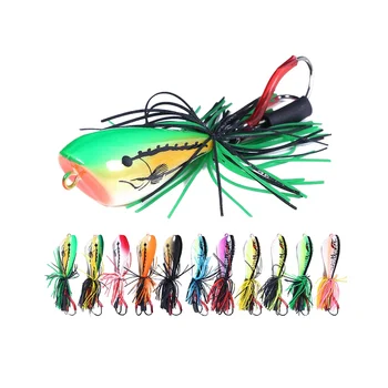 9cm 9g ABS Plastic Luya Lure Duckweed Frog Topwater Bait for Pike & Sea Bass Fishing Tackle – Popper – view 2