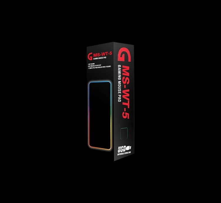  RGB компьютерный коврик для мыши с подсветкой и USB-зарядкой большой логотипом Настольный rgb