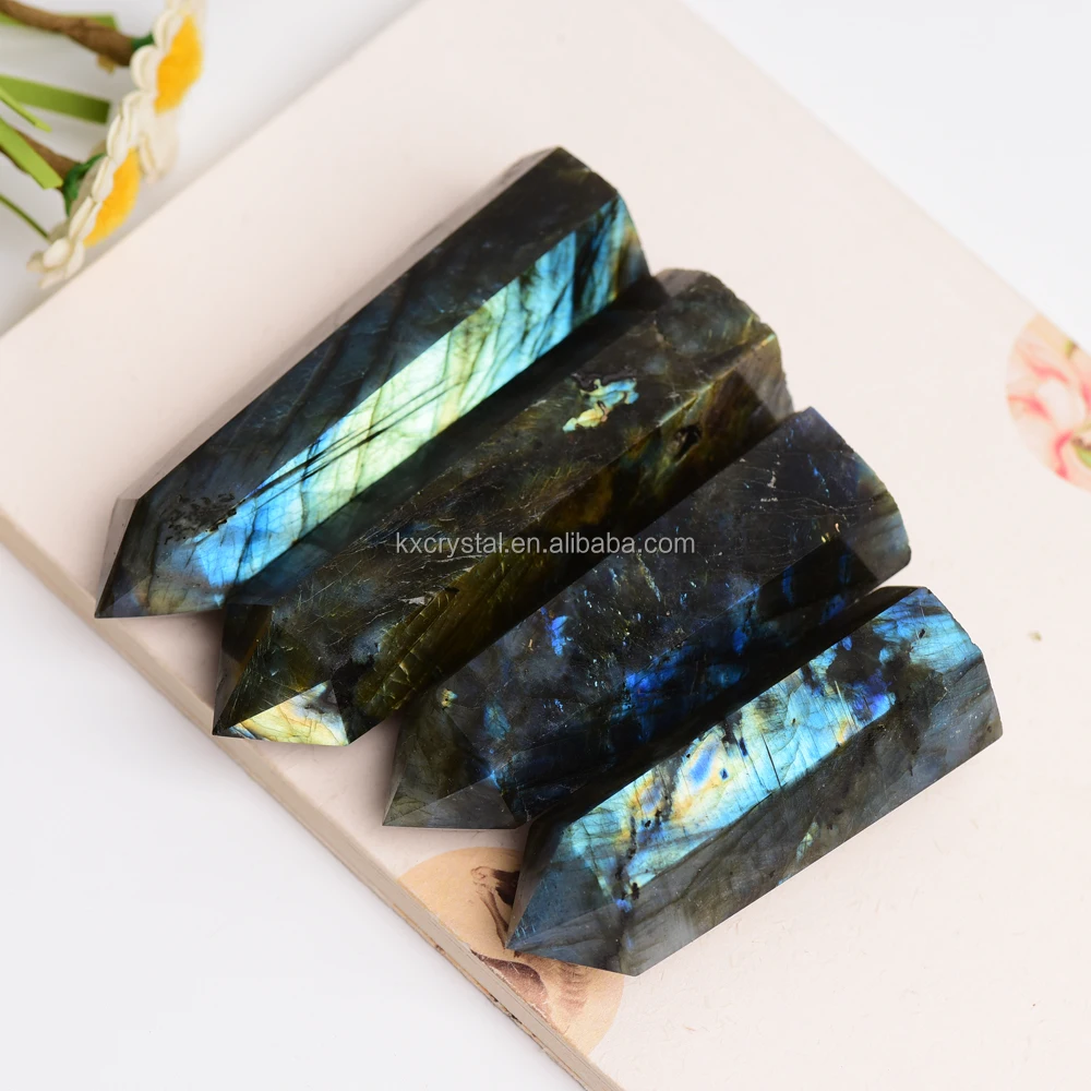 High Quality Natural Healing Crystal Crystal Tower Wands Amethyst Rose