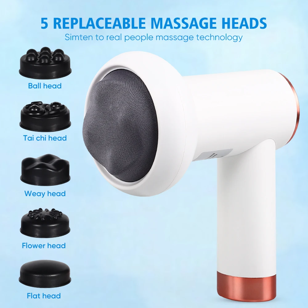 Electric Handheld Deep Tissue Cellulite Remover Body Massager Vibration Sculpting Massager