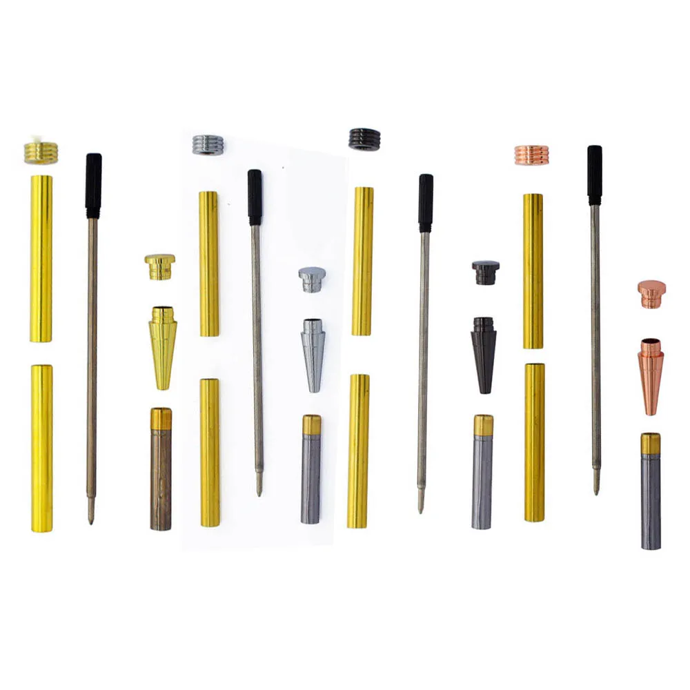 Wooden Worker DIY Assemble Wood Turning Making Pen Kits Legacy Taiwan Handcraft Unfinished Slimline Pen Kits Woodturning