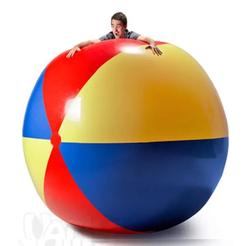 Balle de plage gonflable en PVC colorée personnalisée pour enfants Balle de plage gonflable en PVC colorée personnalisée pour enfants