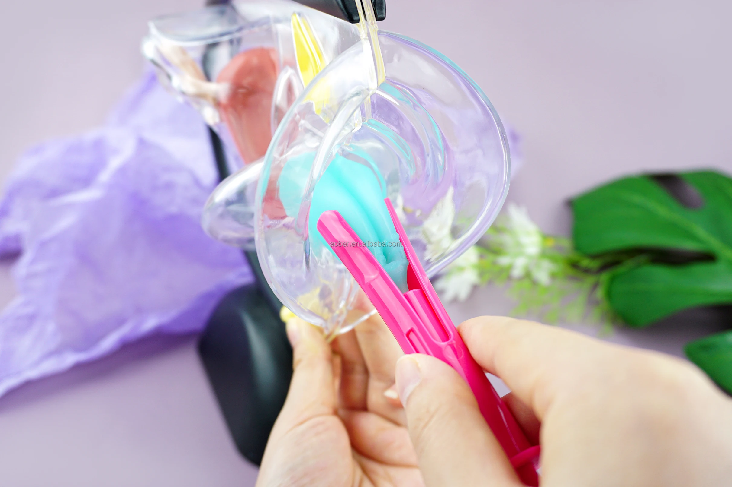 Wholesale Aplicador Copa Menstrual Menstrual Cups Inserter Booster Menstrual Cup Applicator Tool