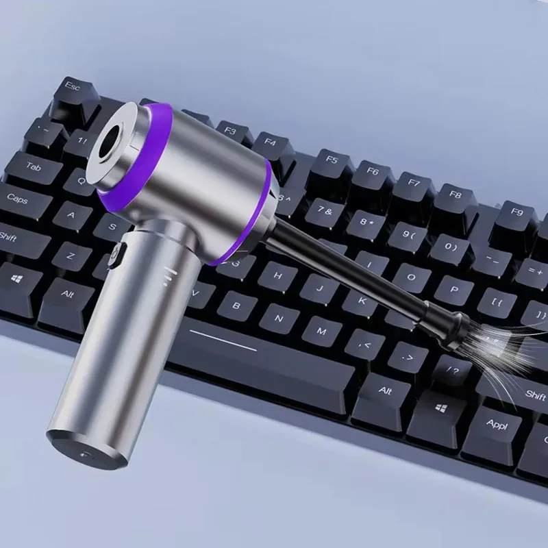 Новейший мини портативный очиститель клавиатуры аккумуляторная батарея беспроводной ручной пылесос с электрической воздуходувкой