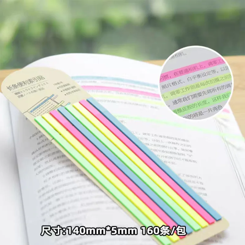 H&Q Transparent Sticky Notes - Perfect for Book Annotations