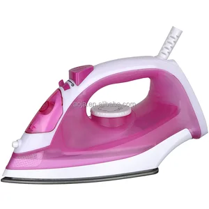 Home Handheld Portable Powerful Electric Iron Unique Fashionable Design Ceramic Coating Plate Steam Iron for Cross Border Sale