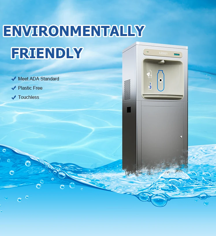 Factory Price Stainless Steel Water cooler Freestanding Large Capacity Water Dispensers Alkaline Filter For Office Use details