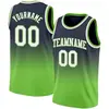 Navy  Neon Green - White
