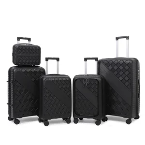 Luxury Suitcase Luxury PP Luggage Sets Front-Hinged Lid Valise Suitcase Long Term Business Travel Wheel Luggage Cheap Price