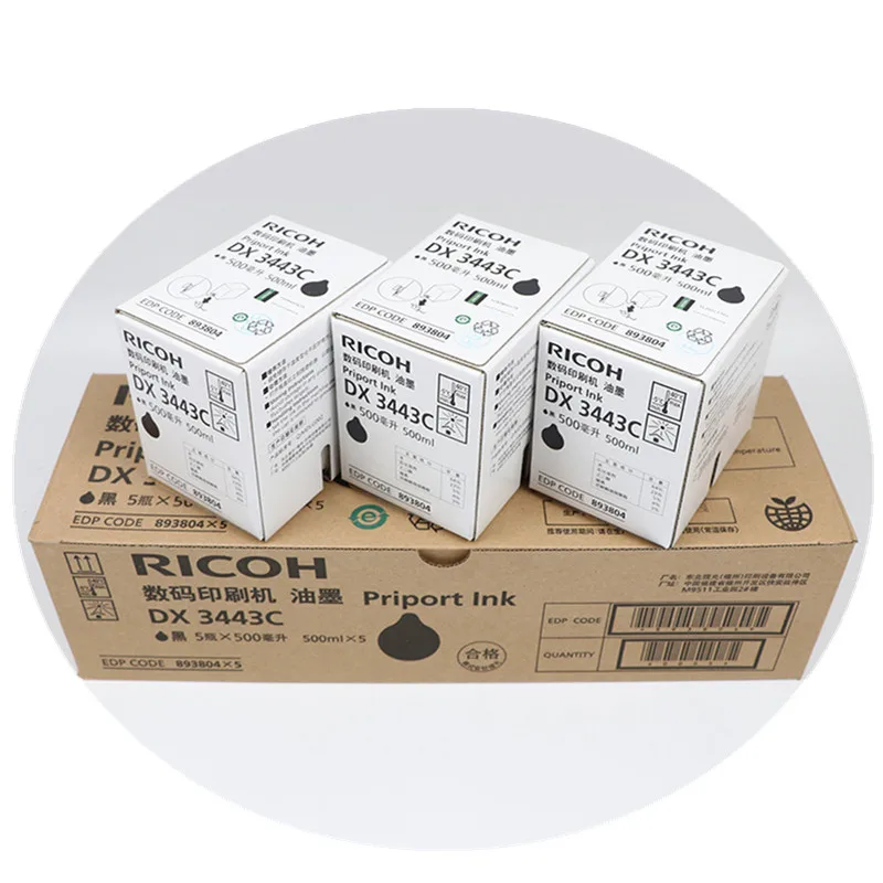 For Original Ricoh DX3443C Ink DD3344C DX 3443C Ink Ricoh 3443 Ink