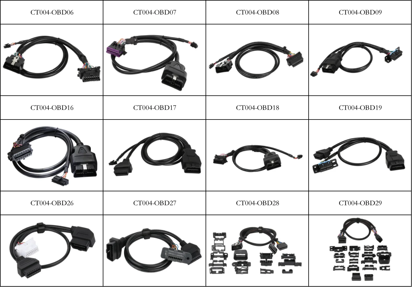 product custom 14p connector adapter harness j1939 to rp1226 for automobile wiring integration-3