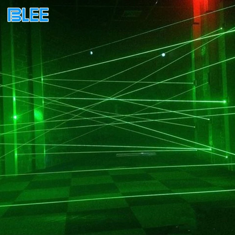Laser Challenge Game Team Building Indoor Laser Light Activate Game Mobile Laser Maze Game with Software