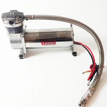 12V Luftkompressor 200PSI - Leistungsstark Für Reifen, Luftfederung & Autohupen