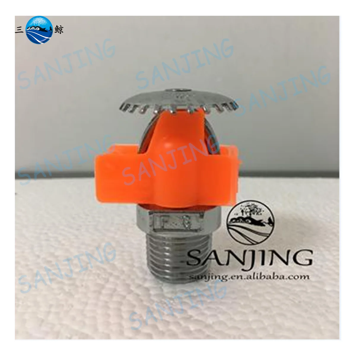 Lot De 6 Têtes D'Arroseur Incendie 155°F Chrome - Pendentif Réponse Rapide 1/2"