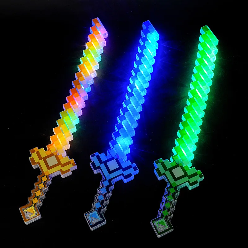 Batumi SAMARAII　セット New Crystal Light Lattice Knife Children's Toys Light