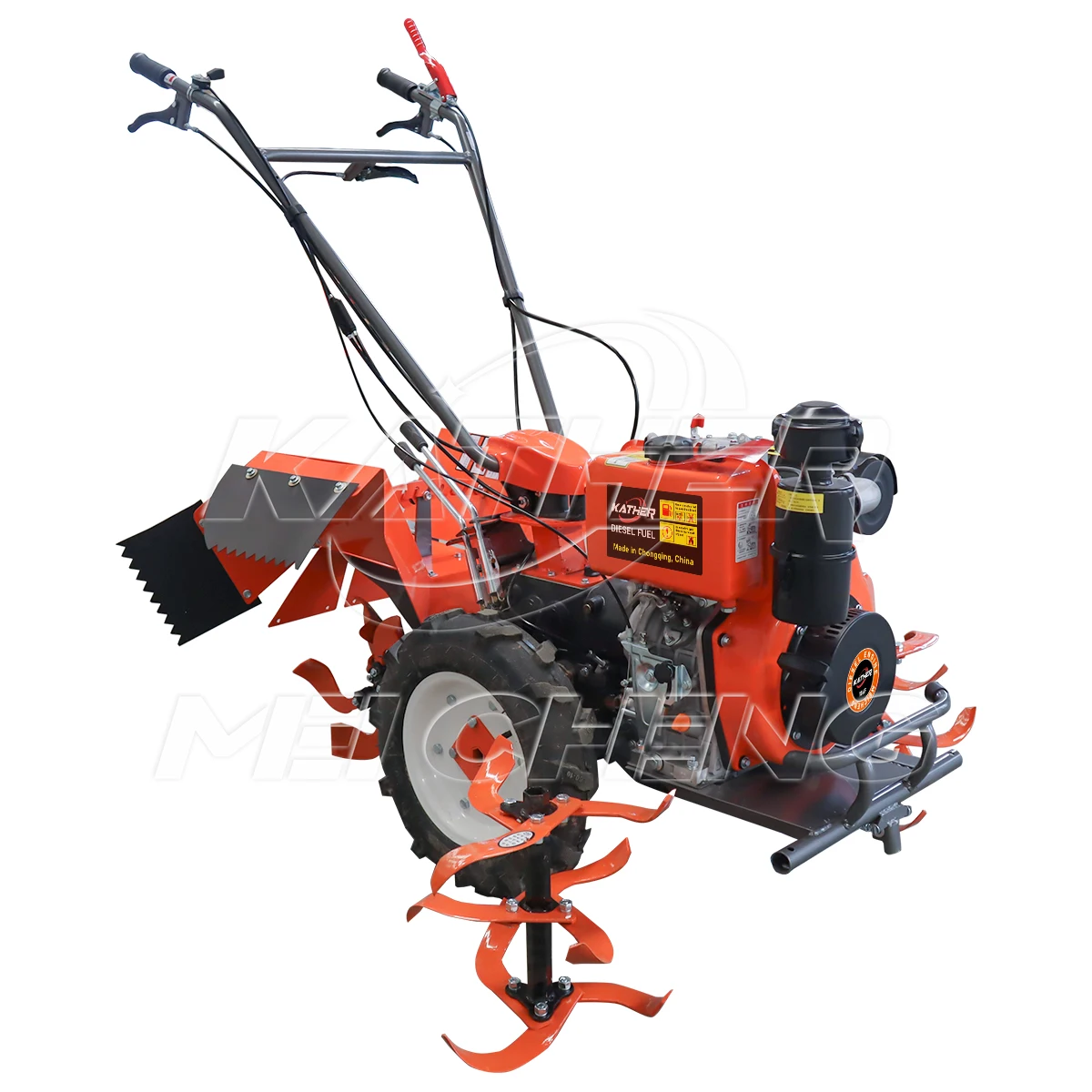 Preț de gros pentru motorină rotativă pe diesel, echipament agricol multifuncțional, tractor agricol pe 4 roți cu propulsie, cultivator rotativ