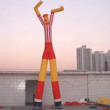 wacky waving inflatable tube guy sky man air dancing man chef air dancer with blower