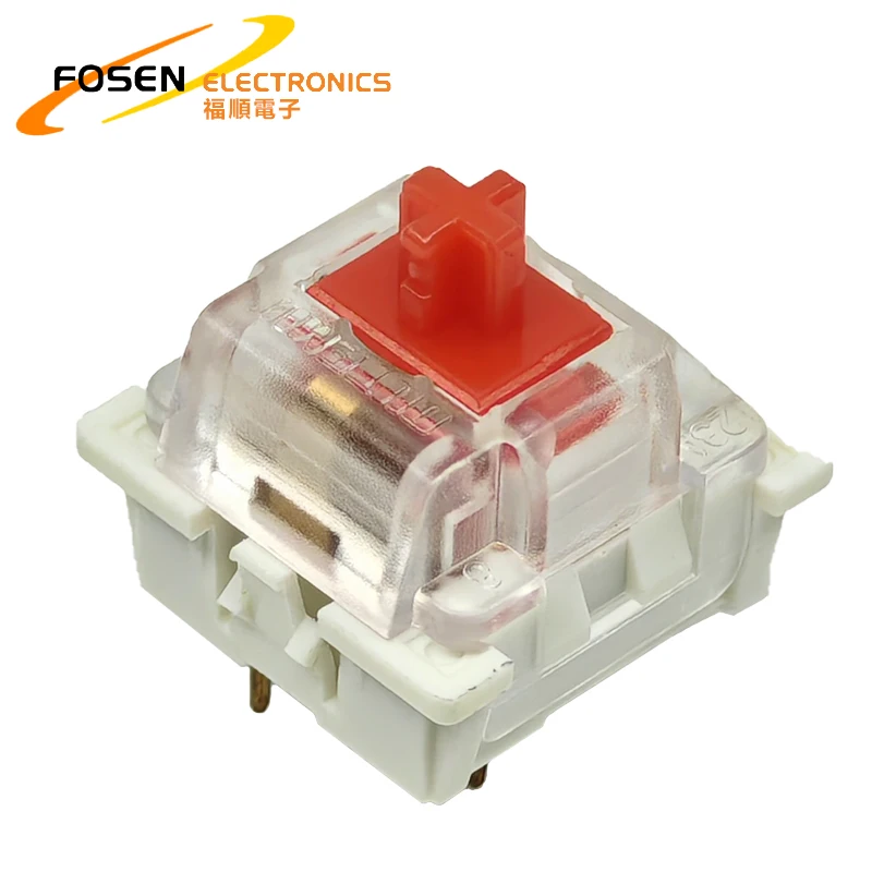FOSEN Custom Smd Push Button Hot Swappable Keyboard Switch 12v MX Black Mechanical Keyboard Switch