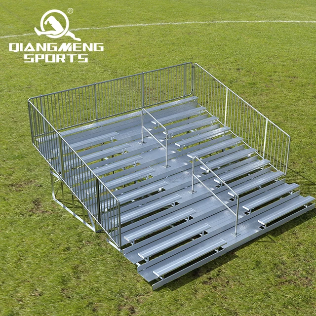 10 Rows Aluminum Grandstand Outdoor Stadium Benches Seats For Sale