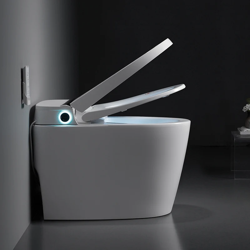 Self Clean Auto Open Sensor Flush Siphonic Fully Automatic Toilet Bowl Bathroom Floor Electronic Intelligent Smart Wc Toilet