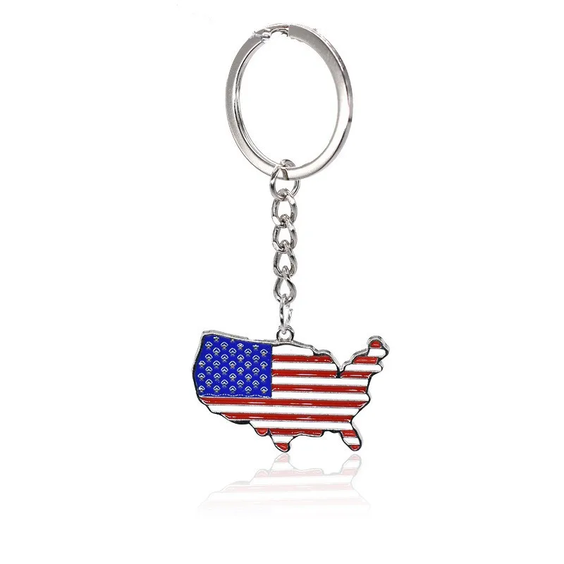 Factory Custom Design New York Statue of Liberty France Madrid Spain Rome Italy City Travel Souvenir Keychain Metal Key Chains