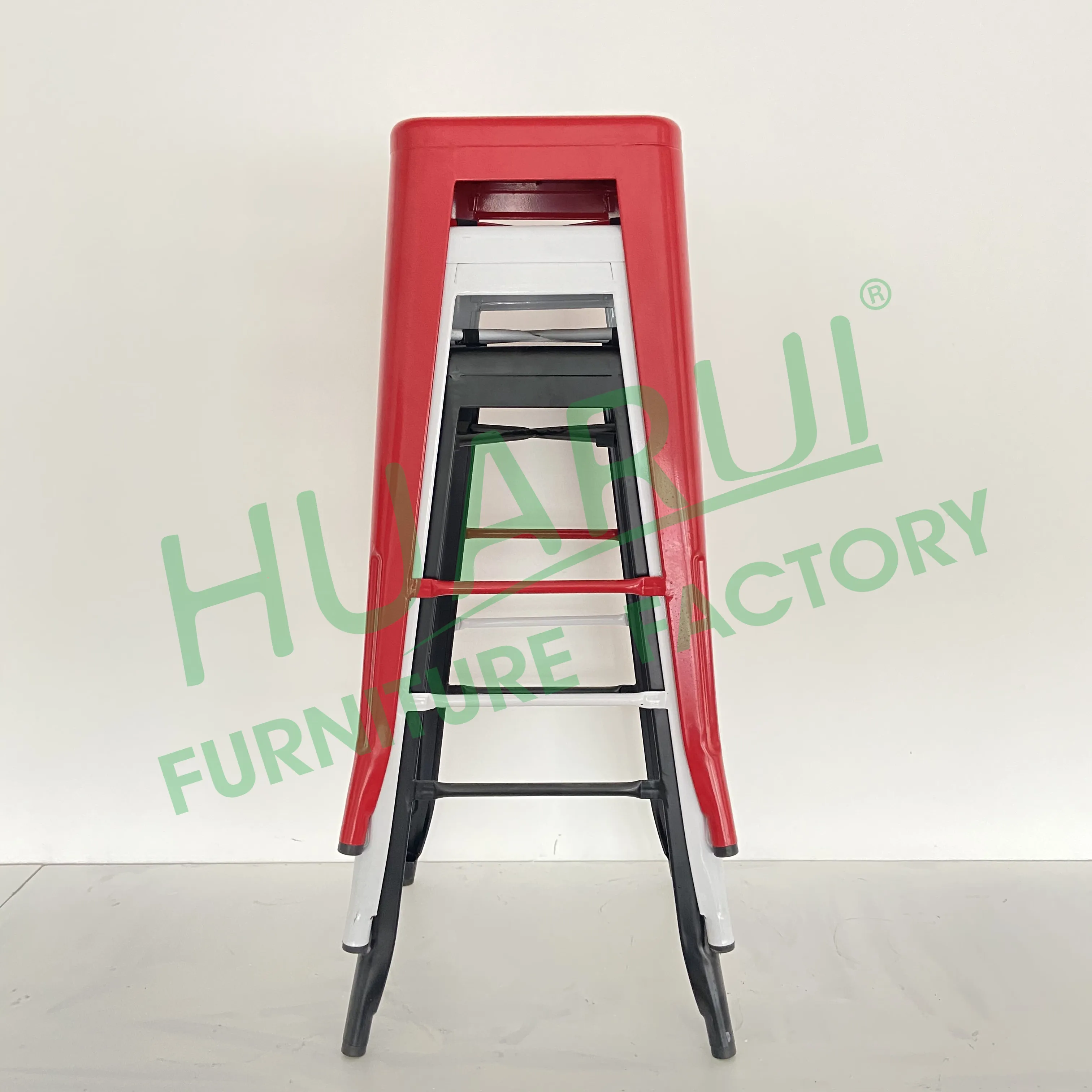 
 Современный металлический стул из железа для столовой, индустриальной красоты  