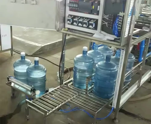 Electric 500ml Pure Water Filling Machine for Beverage Energy Saving RO Water Treatment Plant Core Motor PLC for Dubai