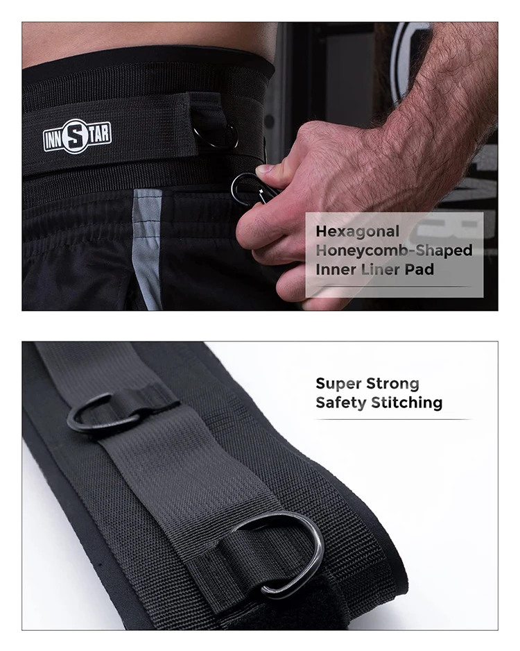 Innstar Squat Vertical Jump Trainer Leg Strength Resistance Bands Set