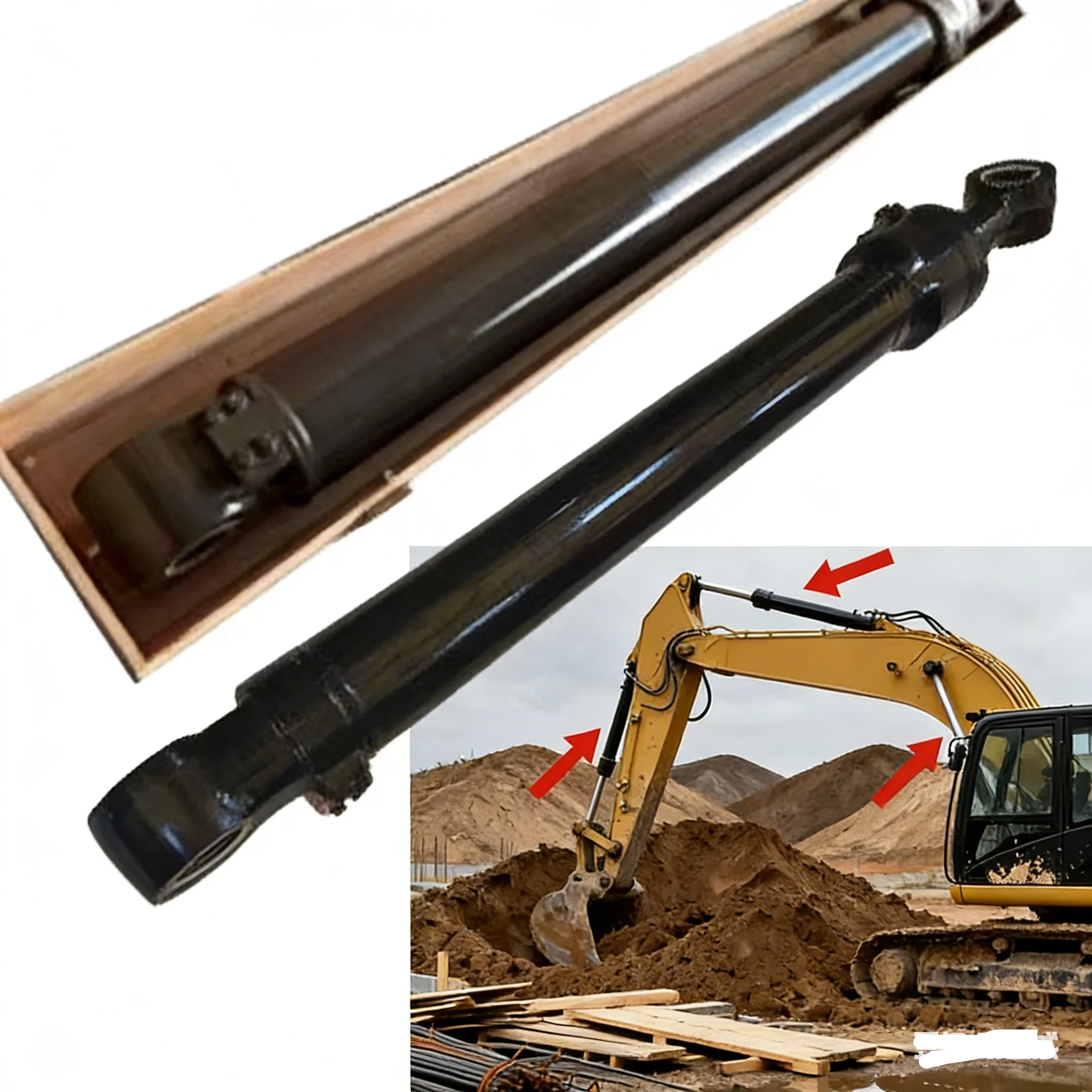 CAT Excavator Hydraulic Stick Boom Bucket Cylinder 203-3906