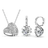 925 Silver with 18K White Gold Plated