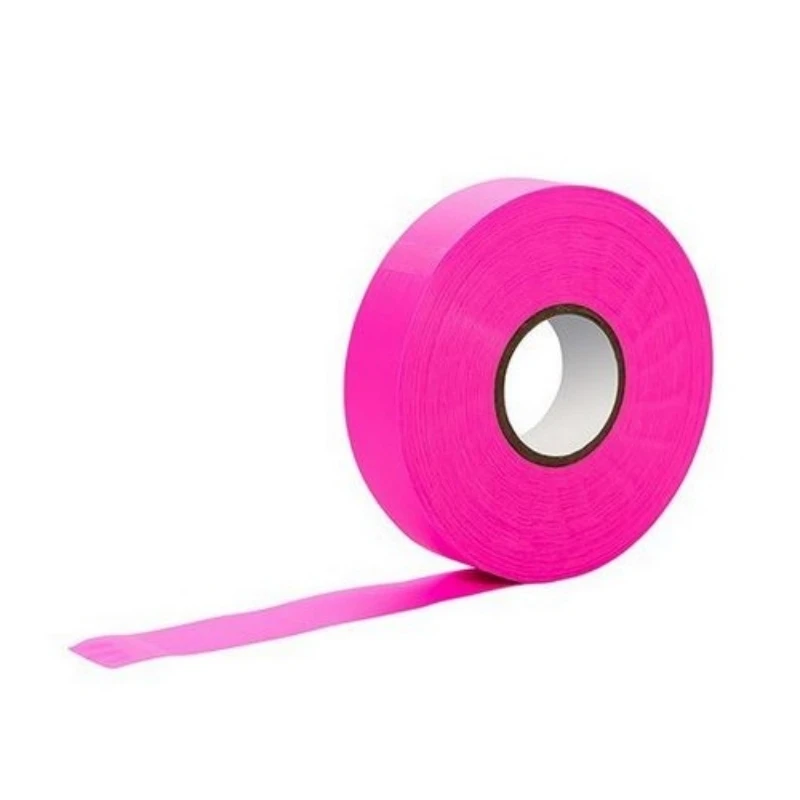 Nonadhesive Fluorescent Surveyor Neon Marking Roll Pvc Survey Flagging Tape Buy Neon Flagging