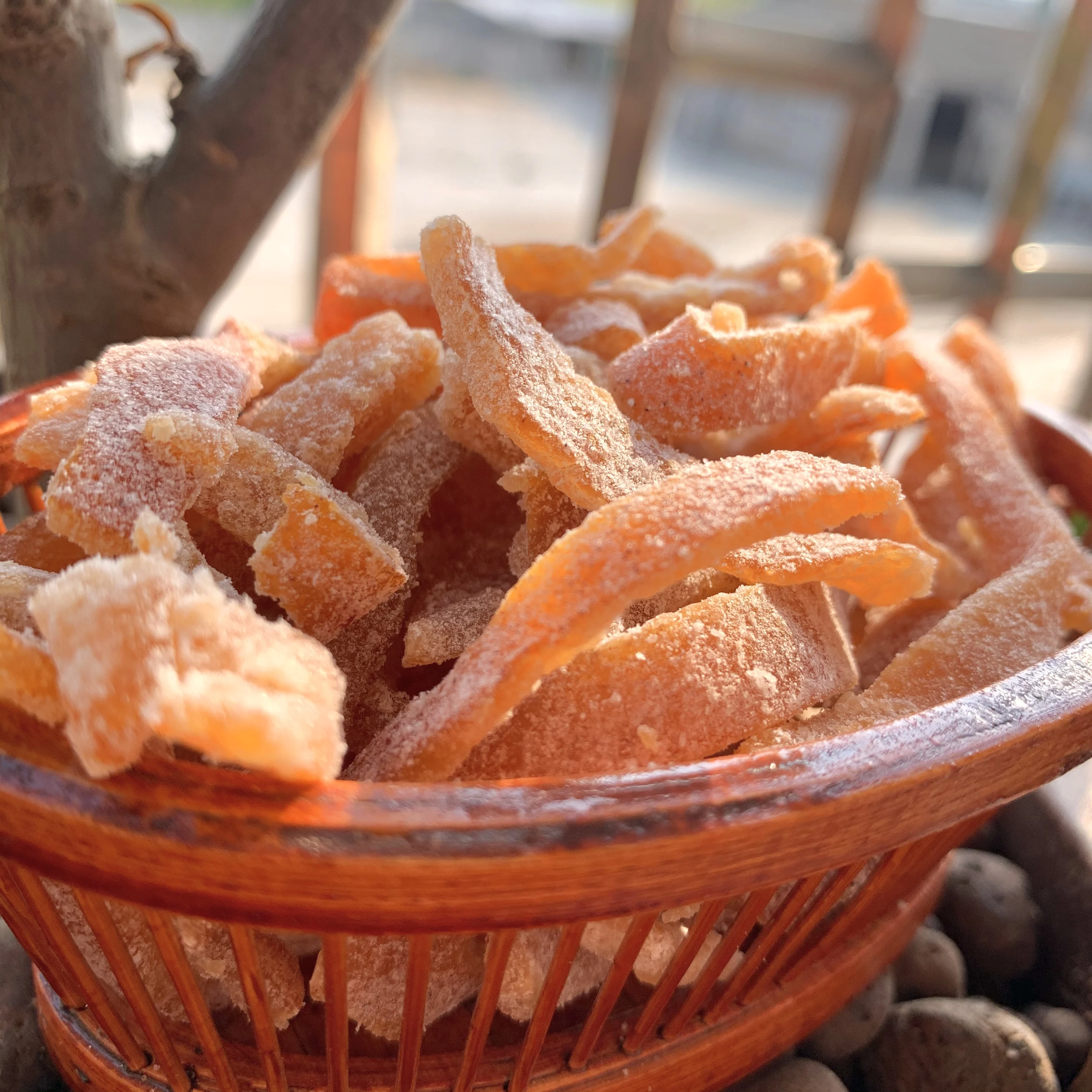 
 Оптовая продажа, высококачественные натуральные сухие ломтики апельсина, сушеная соленая шкура мандарина  