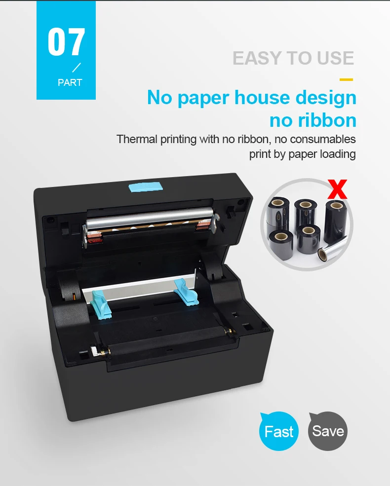 Label Sticker Printer - 4x6 Thermal Shipping Label Printer