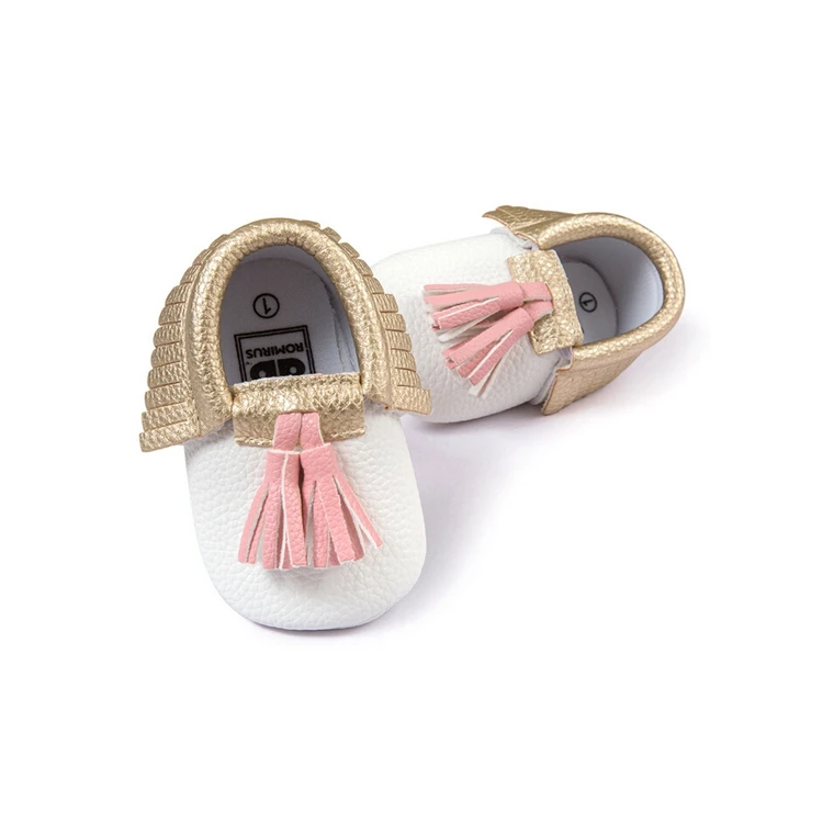 Оптовая продажа удобная детская обувь для первого похода модная дизайнерская милая кожаная повседневная