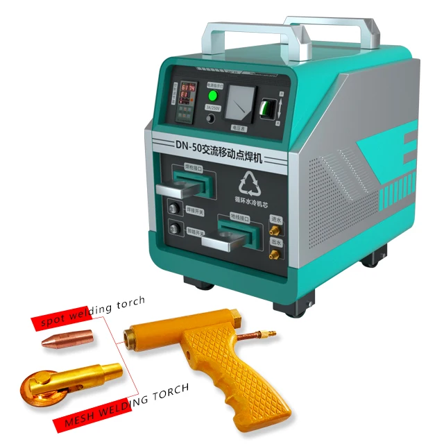 DNJ-25 Mild Steel Spot Welder Roll Spot  Welding Equipment  for Sheet Metal Brass Spot Welder