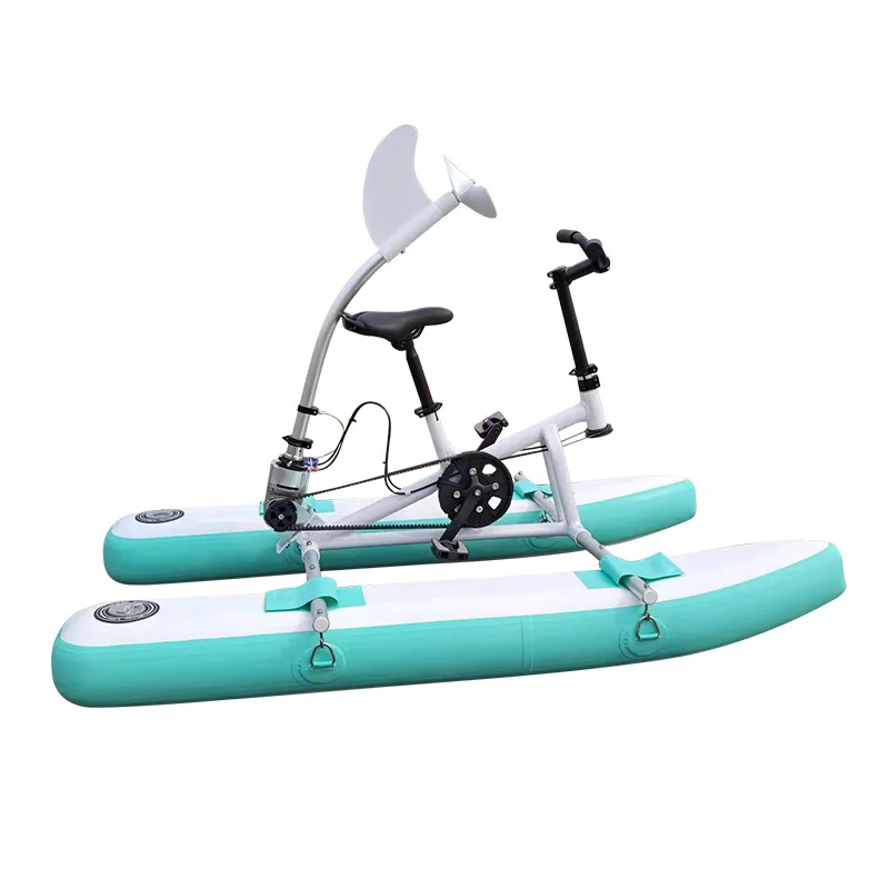 Inflatable Water River Sea Bike Swan Pedal Boat Person Jet Bike Flying