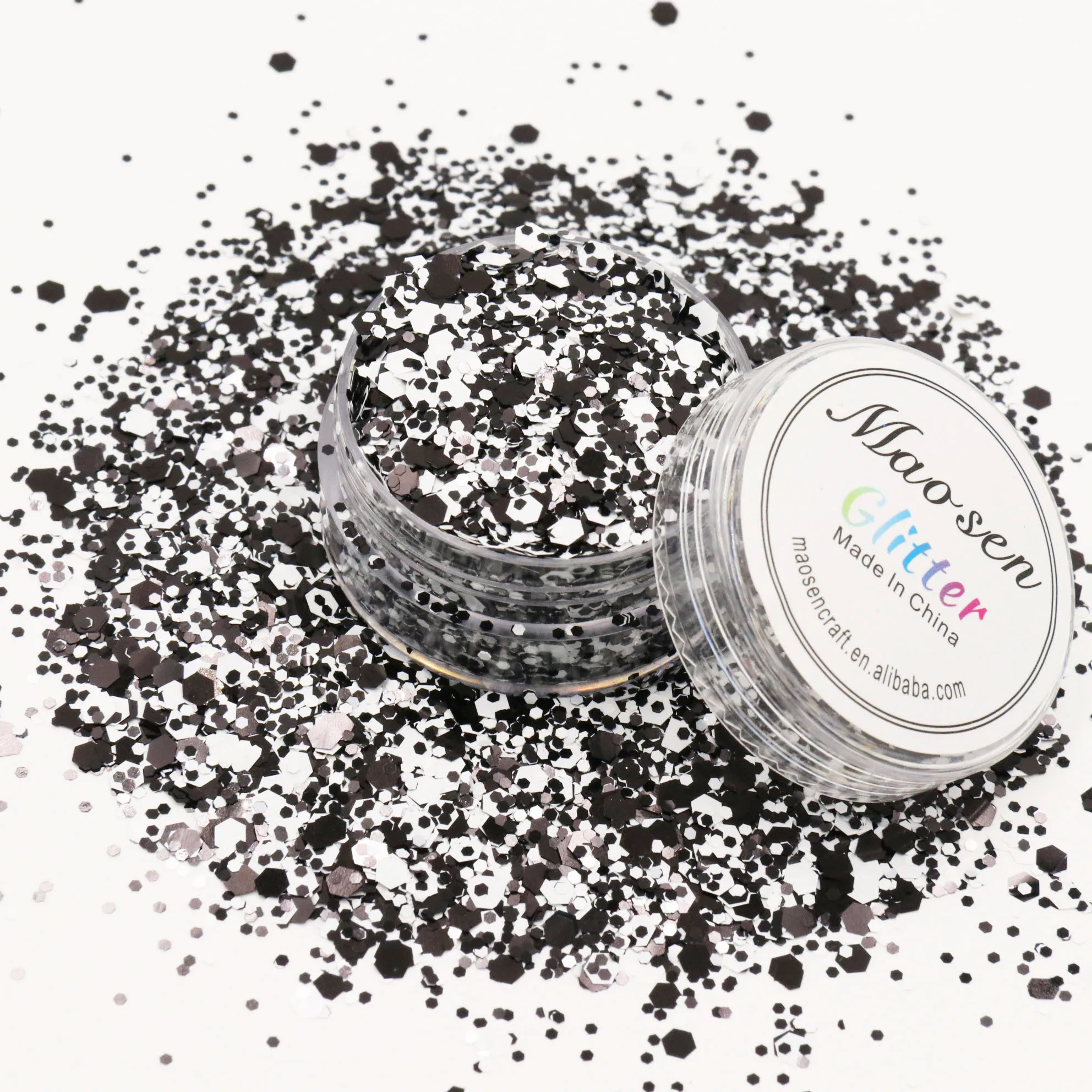 Customized Composition Notebook Custom Mix Black White Glitter Mix For Crafts Buy Composition