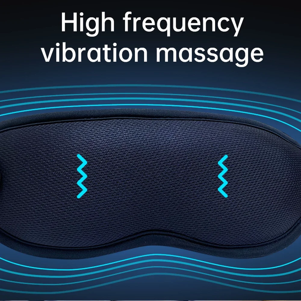 Hot and Cold Compress Eye Massager - Smart Vibration 3D Mask