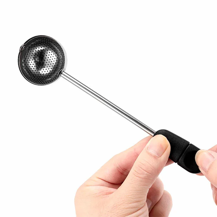 Новый продукт 304 из нержавеющей стали заварочный шарик с вращательной ручкой