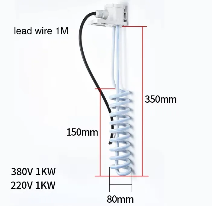 Anti Corrosion PTFE Water Heater