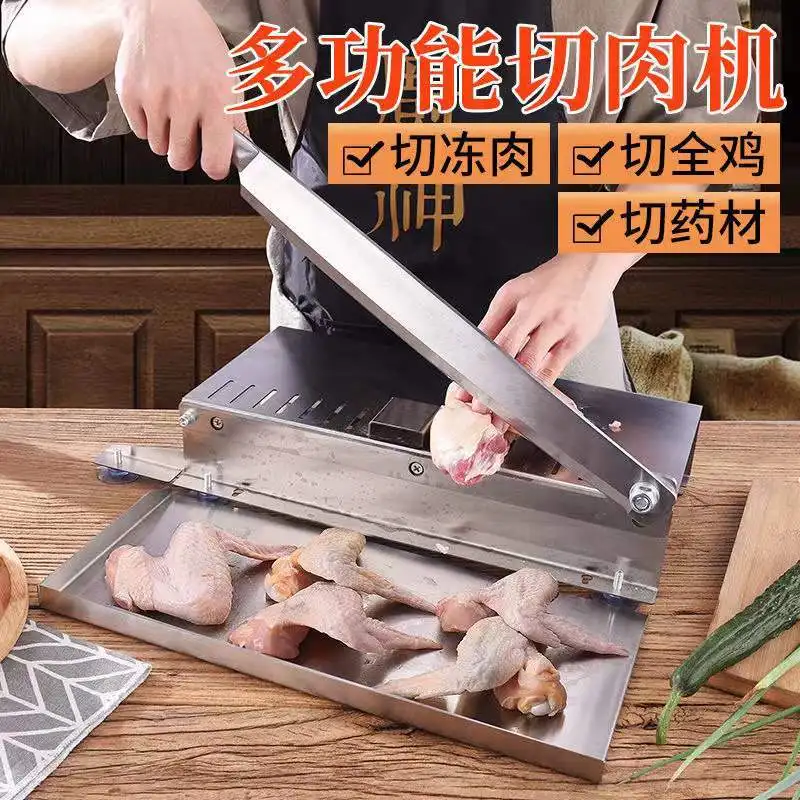 Manual Frozen Meat Bone Saw Cutting Cutter Machine