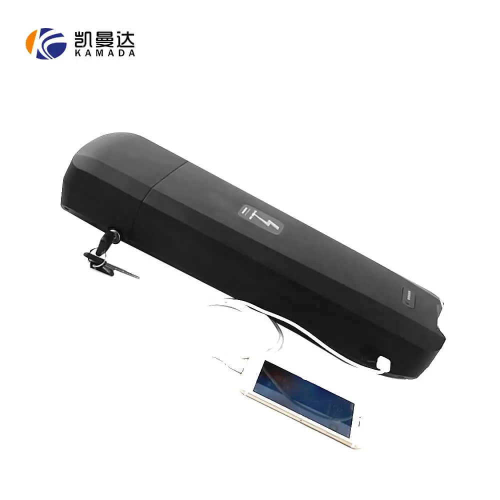 Long cycle 36v 48v rechargeable lithium ion battery ebike rear rack case battery for electric bicycle