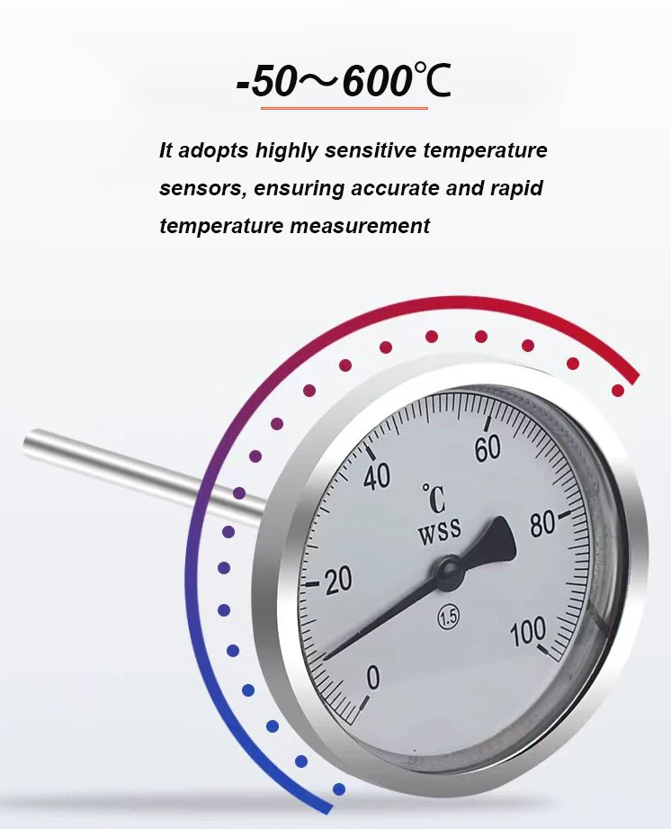 High-precision Bimetallic Thermometer