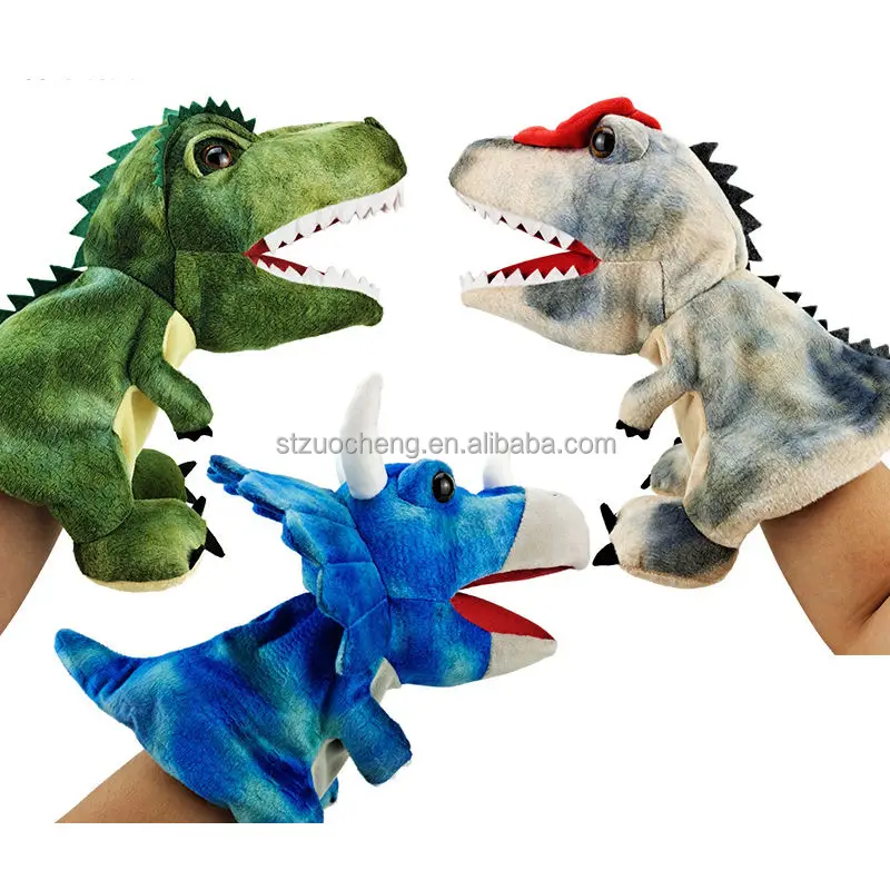 Оптовая продажа персонализированные Мультяшные игрушки Тираннозавр Рекс набивные животные динозавры Ручные
