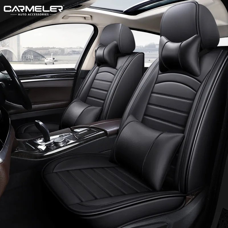 5 чехлов на сиденья автомобиля полный комплект универсальных автомобильных аксессуаров подходит для большинства автомобилей