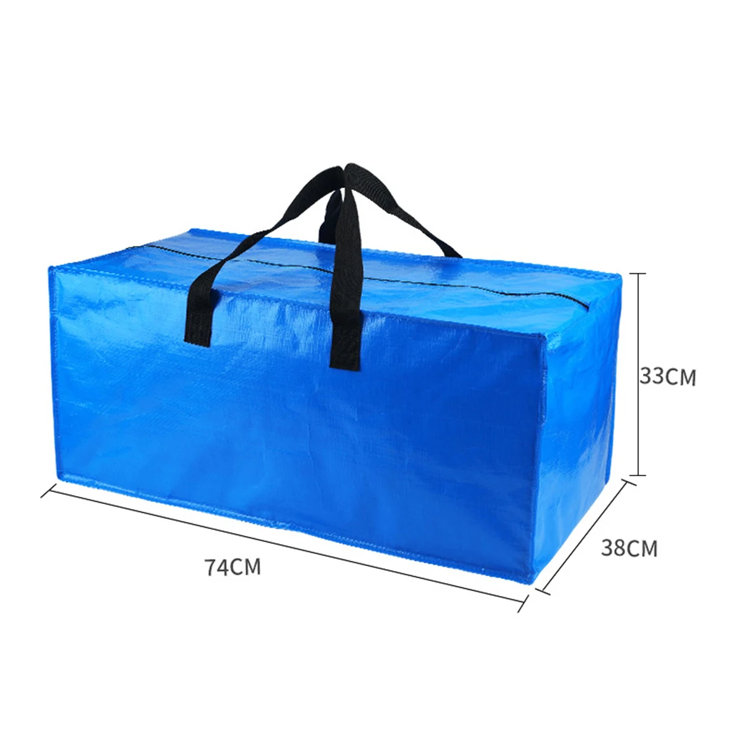 Heavy Duty Extra Large Storage Bags With Zippers Moving Tote Bags For