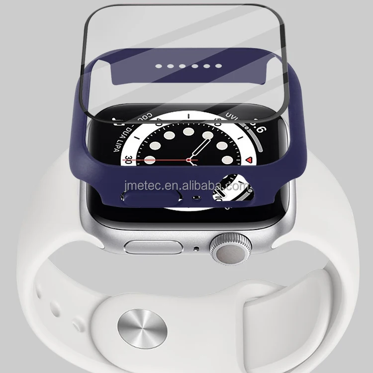 2023 New Wholesale Full Protection 2 In 1 Screen Protector S9 Smart Watch Cover Case For Apple