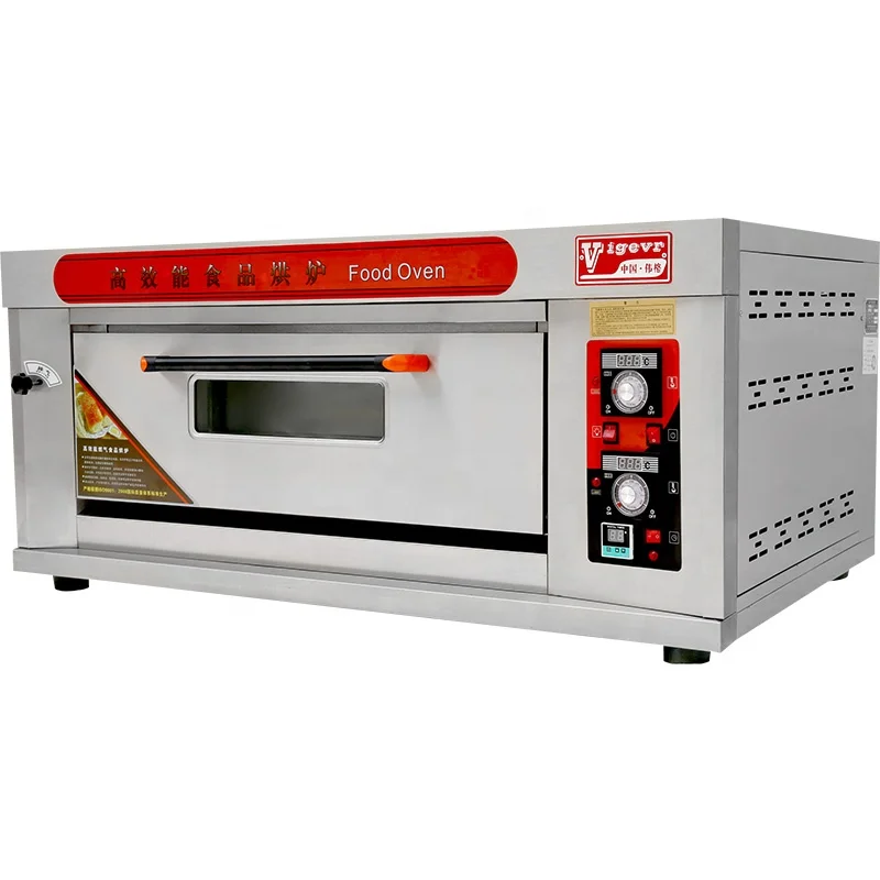3デッキ12トレイ電気オーブン - 新型ベーカリー用、温度範囲0-400℃