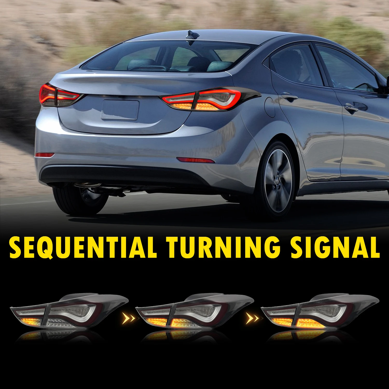 Archaic Manufacturer For Elantra 5th Generation Led Sequential Turn